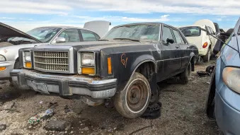 Junked 1980 Ford Granada 4-Door Sedan