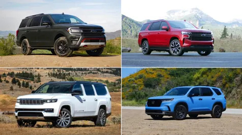 <h6><u>Best Large SUVs of 2024</u></h6>