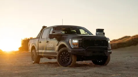 <h6><u>Kodiak Robotics Self-Driving Ford F-150 Army Demonstrator</u></h6>