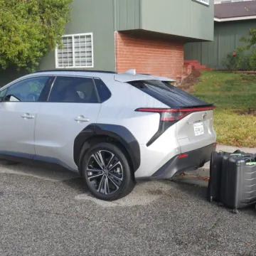 Toyota bZ4X and Subaru Solterra Luggage Test: How big is the trunk?